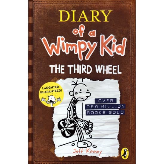 Cover of Diary of a Wimpy Kid The Third Wheel
